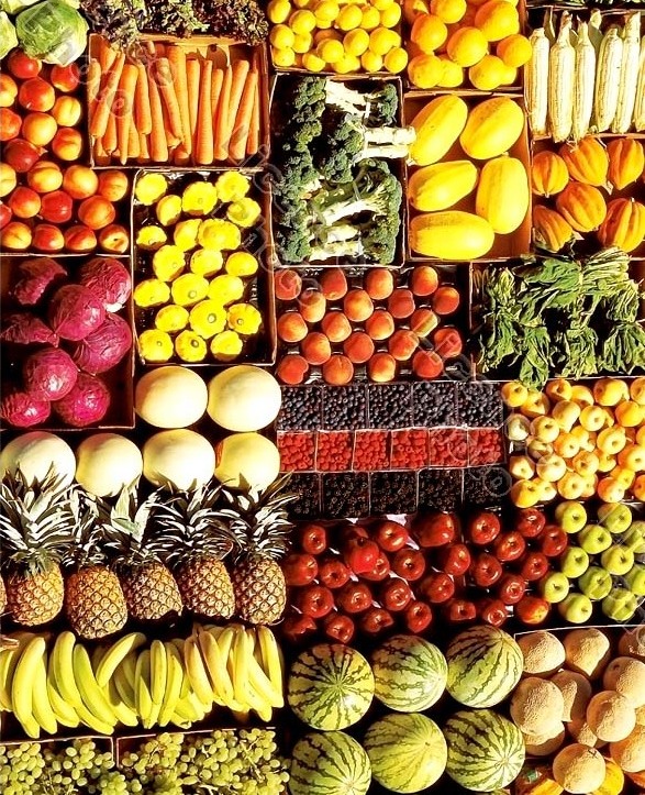 Fruits et Légumes Frais d'Italie